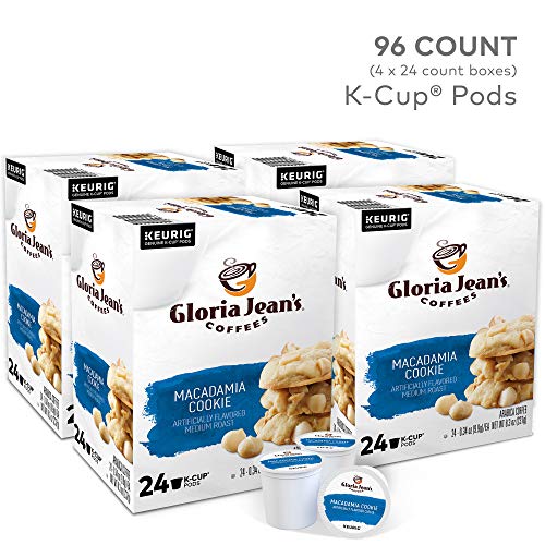 Gloria Jeans Coffees Macadamia Cookie, Single-Serve Keurig K-Cu