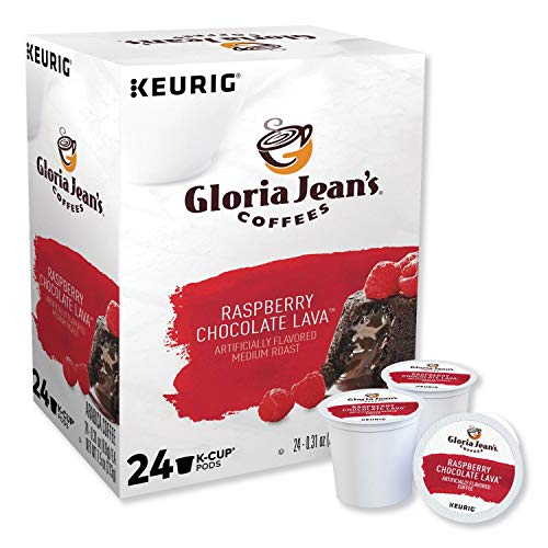 Gloria Jeans Coffees Raspberry Chocolate Lava, Single-Serve Keu