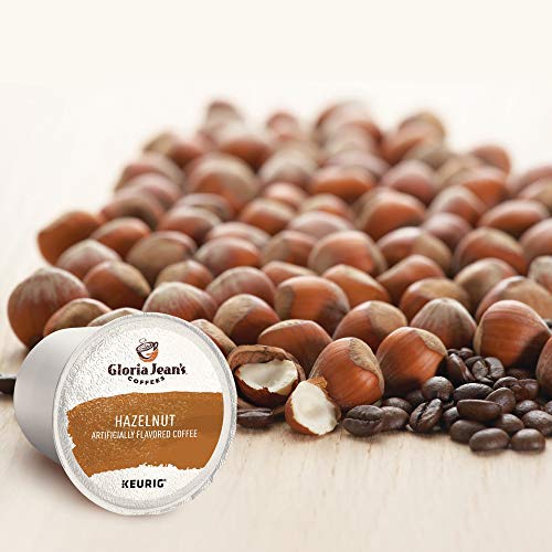 Gloria Jeans Hazelnut Keurig Single-Serve K-Cup Pods, Medium Ro