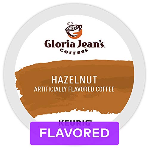 Gloria Jeans Hazelnut Keurig Single-Serve K-Cup Pods, Medium Ro