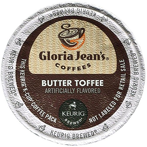 Gloria Jeans Keurig Butter Toffee Coffee K-Cups 24 Ct
