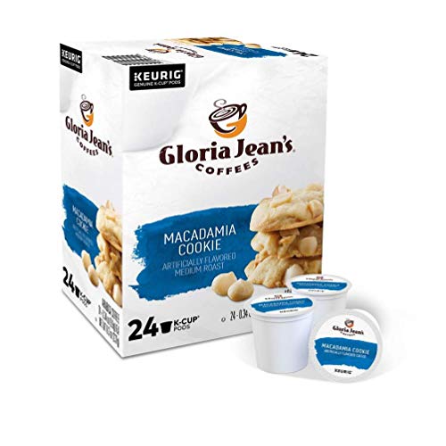 Gloria Jeans Macadamia Cookie Coffee, Flavored Single Serve Keu