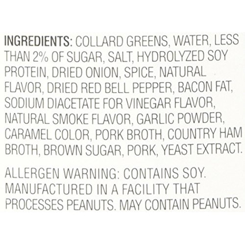 Glory Foods Seasoned Collard Greens, 27-Ounce Pack Of 6