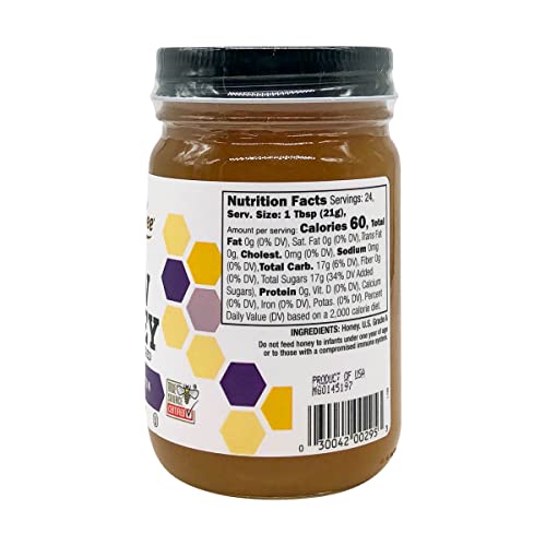 Glorybee Local Washington Raw Honey, 18 Oz