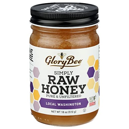 Glorybee Local Washington Raw Honey, 18 Oz
