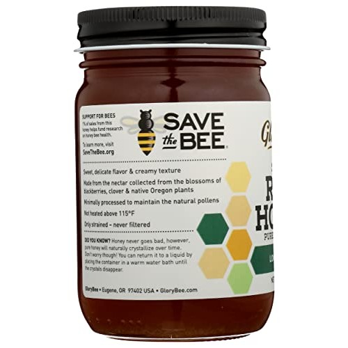 Glorybee Raw Local Oregon Honey, 18 Oz Glorybee Raw Local Oregon Honey, 18 Oz