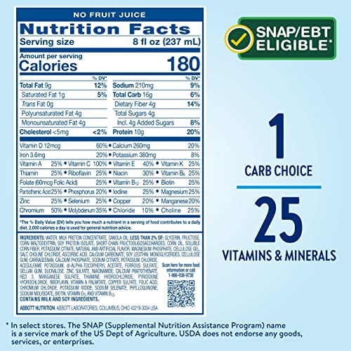 Glucerna Nutritional Shake, Diabetic Drink To Support Blood Suga