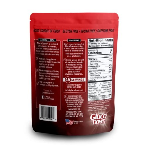 GLUCODOWN, Maintain Healthy Blood Sugar, Delicious Cherry Drink ...