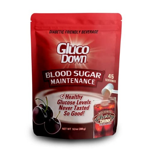 GLUCODOWN, Maintain Healthy Blood Sugar, Delicious Cherry Drink ...