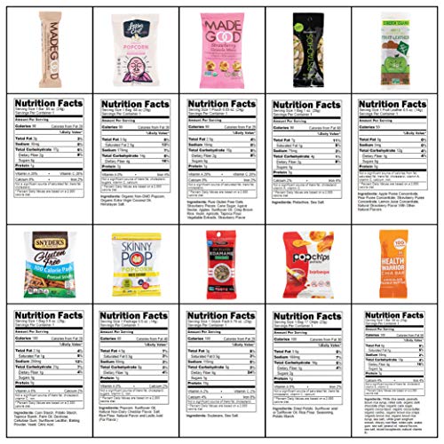 100 Calorie Healthy Snacks College Care Package - Vegan, Gluten 100 Calorie Healthy Snacks College Care Package - Vegan, Gluten