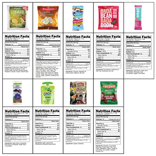 100 Calorie Healthy Snacks College Care Package - Vegan, Gluten 100 Calorie Healthy Snacks College Care Package - Vegan, Gluten