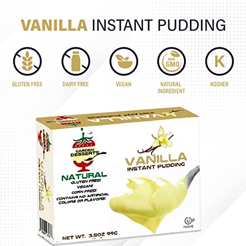 Instant Vanilla Pudding Mix - All Natural Vanilla Pudding Mix by...