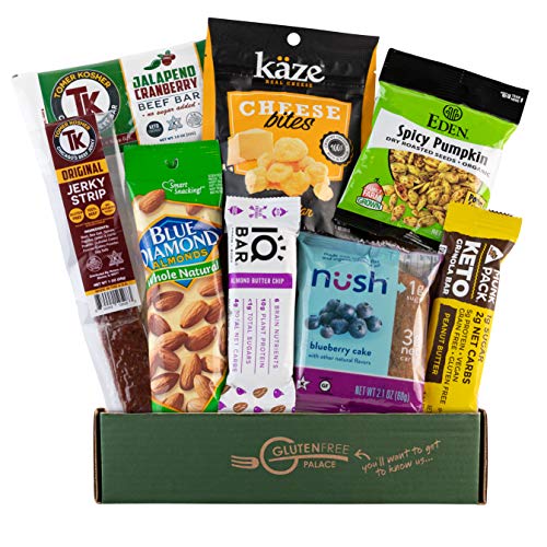 Keto Box Sampler - Keto Bars, Grass-Fed Beef, Cheese Crisps, Nut