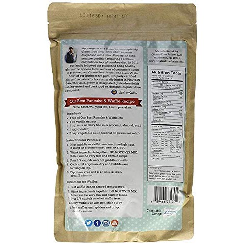 Gluten Free Prairie Bakers Box Baking Gift Set 3 Baking Mixes