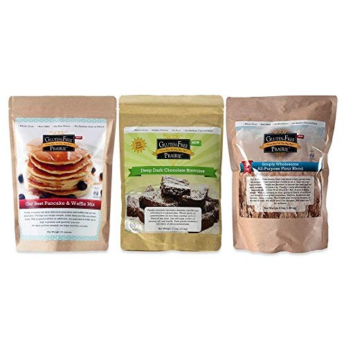 Gluten Free Prairie Bakers Box Baking Gift Set 3 Baking Mixes