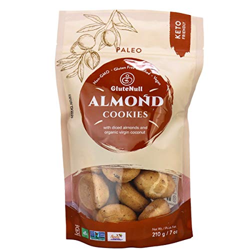 Glutenull Almond Cookies - Keto, Vegan, Gluten Free, Non-Gmo