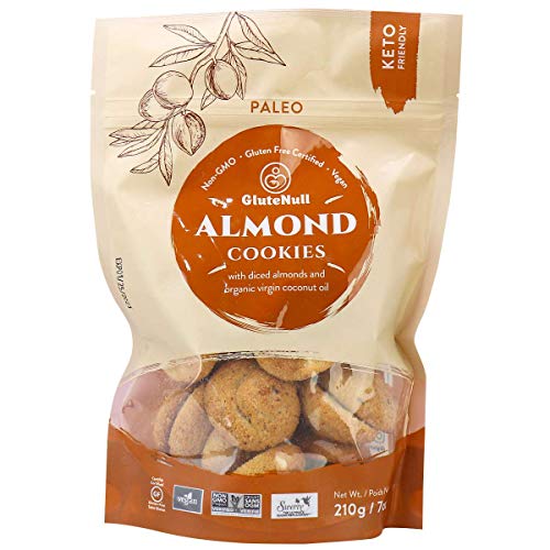 Glutenull Almond Cookies - Keto, Vegan, Gluten Free, Non-Gmo