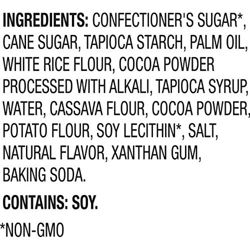 Gluten Free By Glutino Chocolate Vanilla Creme Cookies, Decadent