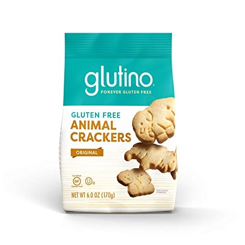 Glutino Gluten Free Animal Crackers, Crunchy And Sweet, Original