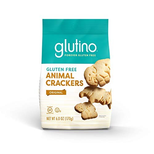 Glutino Gluten Free Animal Crackers, Crunchy And Sweet, Original