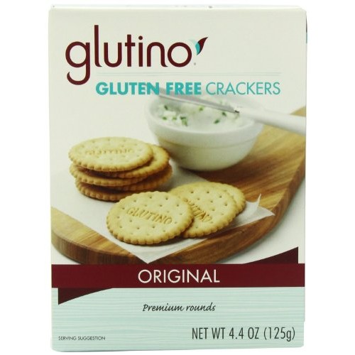Glutino Gluten Free Crackers, Original, 125 Grams Pack Of 6