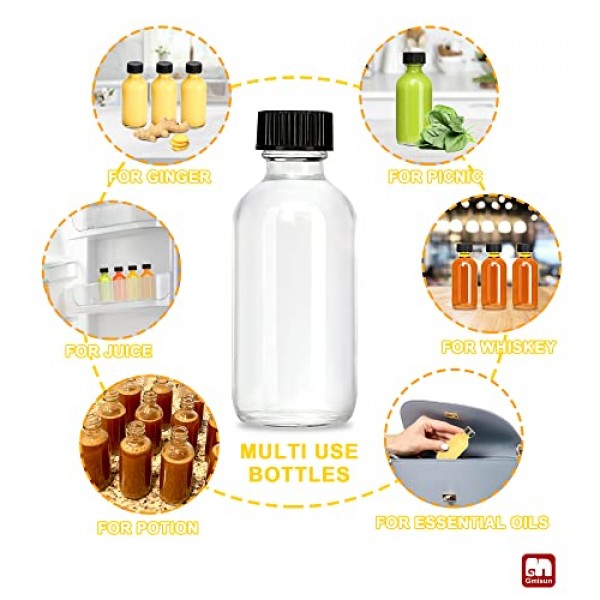 LOVLLE 2 Oz Small Plastic Juice Bottles -12 Pack Mini Clear Ginger Shots  Bottle with Caps, Wellness …See more LOVLLE 2 Oz Small Plastic Juice  Bottles