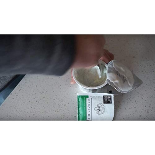 Healthy Greek Yogurt Mix, Mayonnaise Alternative, Onion Dip, Veg