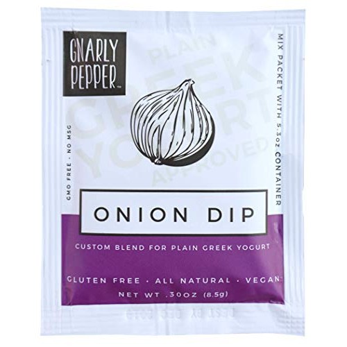 Healthy Greek Yogurt Mix, Mayonnaise Alternative, Onion Dip, Veg
