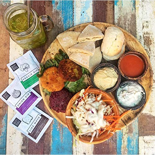 Healthy Greek Yogurt Mix, Mayonnaise Alternative, Onion Dip, Veg