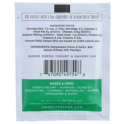 Hungry Girl Veggie Dip Blend, Healthy Dip Alternative, Pair With