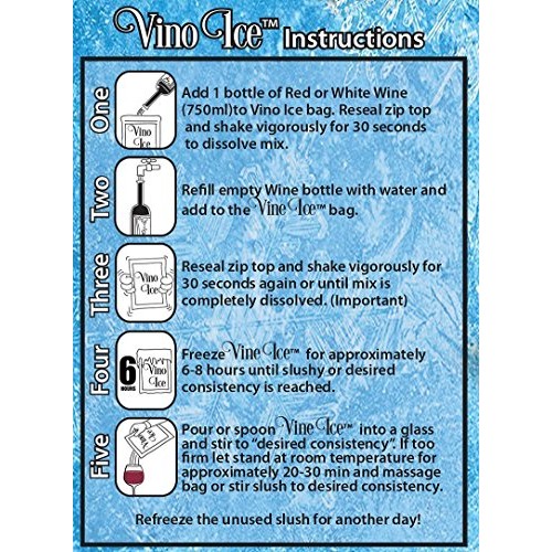 Go Frozen Vino Ice Frappe-Frose-Wine Slushie &Amp; Cocktail Mix Mixe