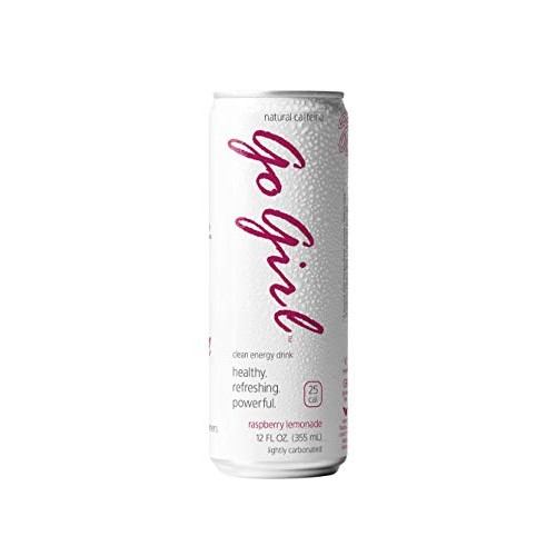 Go Girl All Natural Raspberry Lemonade Energy Drink - 120Mg Of C