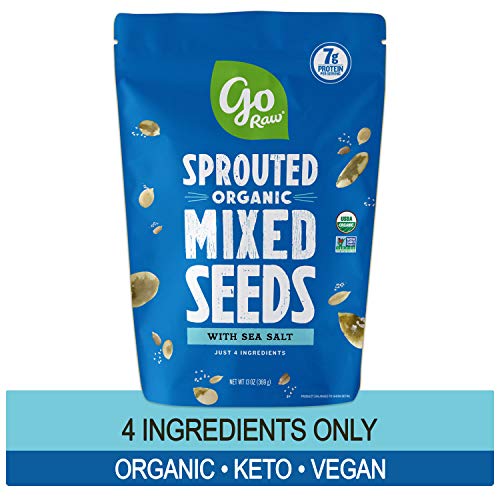 Go Raw Mixed Seeds, Pumpkin, Sunflower &Amp; Watermelon Seeds With S Go Raw Mixed Seeds, Pumpkin, Sunflower &Amp; Watermelon Seeds With S