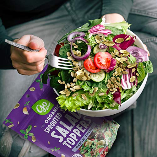 Go Raw Pumpkin &Amp; Sunflower Seed Mix, Garlic Thyme Salad Topper,