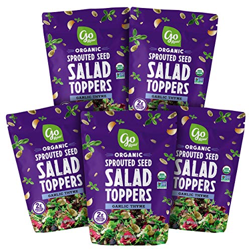 Go Raw Pumpkin &Amp; Sunflower Seed Mix, Garlic Thyme Salad Topper,