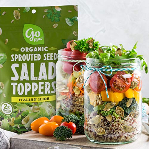 Go Raw Pumpkin &Amp; Sunflower Seed Mix, Italian Herb Salad Topper,