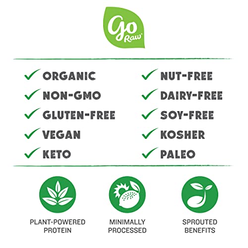 Go Raw Pumpkin & Sunflower Seeds with Sea Salt, Sprouted & Organ...