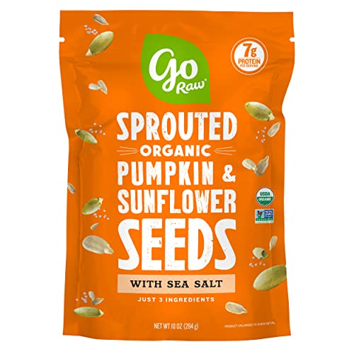 Go Raw Pumpkin & Sunflower Seeds with Sea Salt, Sprouted & Organ...
