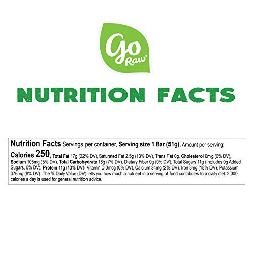 Go Raw Pumpkin Seed Bars | Gluten Free Snacks | Vegan | Organic ...