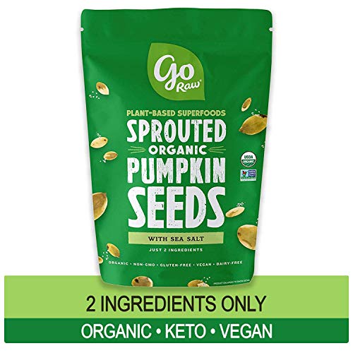 Go Raw Pumpkin Seeds With Sea Salt, Sprouted &Amp; Organic, 16Oz. |