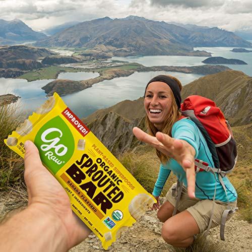 Go Raw Seed Bars, Banana Flaxseed | Gluten Free Snacks | Vegan |