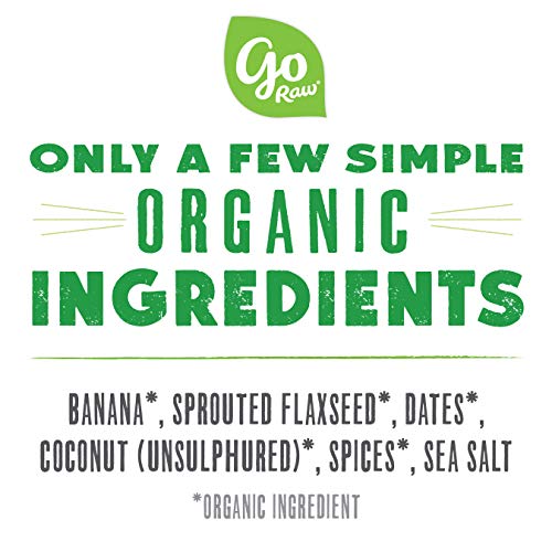 Go Raw Seed Bars, Banana Flaxseed | Gluten Free Snacks | Vegan |