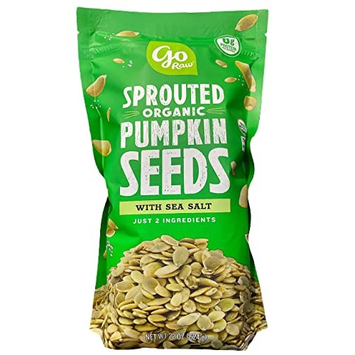 Pumpkin Seeds with Sea Salt, Sprouted & Organic, 22 oz. Bag | Ke...