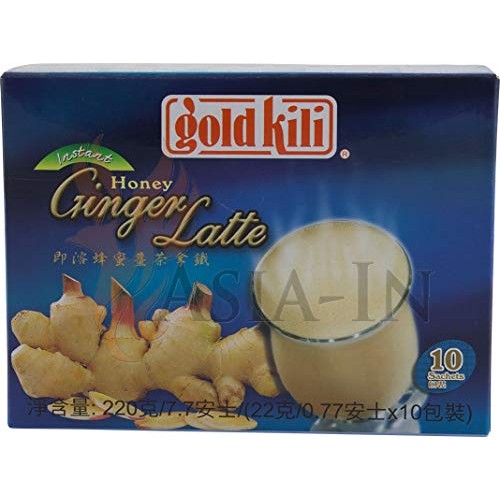 3 -Pack Of -Ginger Honey Latte 10 Sachets 7.7 Oz Each
