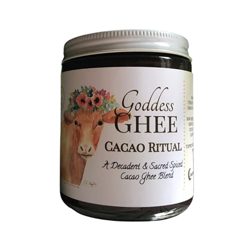 Goddess Ghee Cacao Ritual Blend Grass Fed High Vitamin Butter Oi