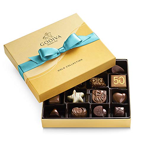 Godiva Chocolatier Assorted Chocolate Gift Box, 19 Pieces, 6.9 Oz