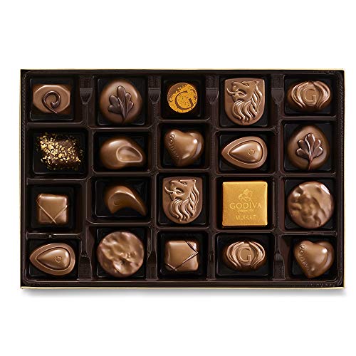 Godiva Chocolatier Gift Box, Milk Chocolate, Milk-Chocolate 22.0