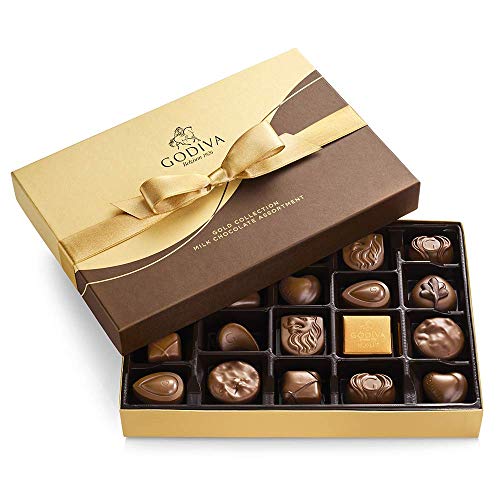 Godiva Chocolatier Gift Box, Milk Chocolate, Milk-Chocolate 22.0