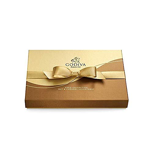Godiva Chocolatier Gift Box, Nut &Amp; Caramel, 19 Count