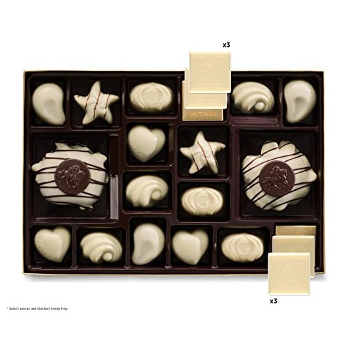 Godiva Chocolatier Gift Box, White-Chocolate 22 pc.